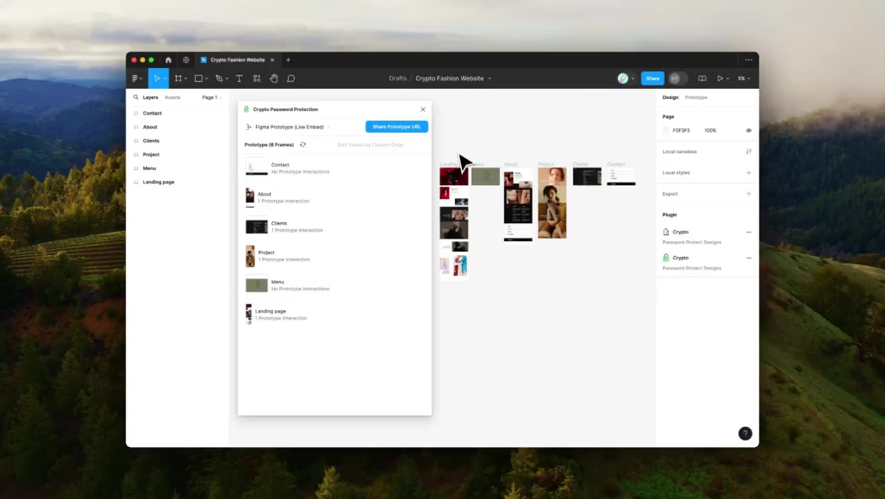Uploading password protected Figma Prototypes | Hypermatic Docs